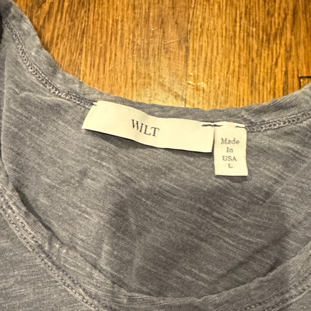 Wilt Slate Blue Short Sleeve Tee - Picture 2 of 5